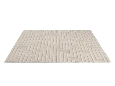 HALEH WOOL RUG 3D model