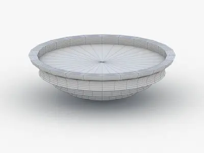 1520 - Ceiling Light Low-poly 3D model