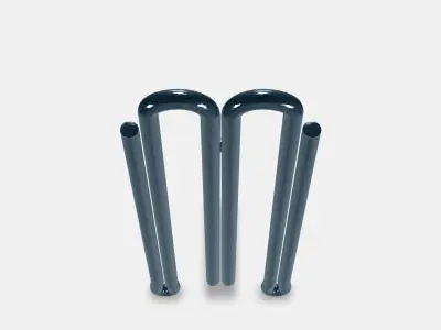 RIKTIG Curtain hook 1 Low-poly 3D model