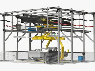  Automatic Cybertruck Body Line 