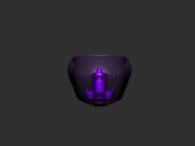 helmet high poly sculpt 3d printable 3D model 3D model 12