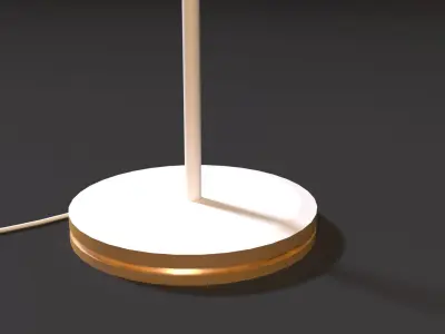 floor lamp ussr 3D model