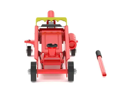 Garage Trolley Jack 3D model