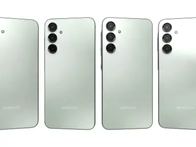 Samsung Galaxy A16 4G Light Green High Poly 3D model