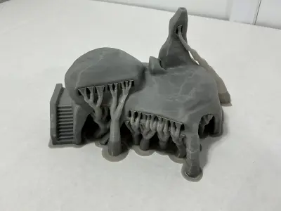 House from Planet of the Apes 1968 in 1-72 and 1-87 HO Scale 3D print model