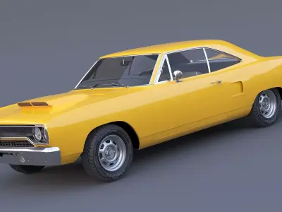 1970 Plymouth Road Runner 3D model