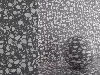 Terrazzo Material and Tile - Set 10 Texture