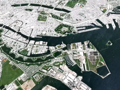 Cityscape Copenhagen  Denmark 3D model