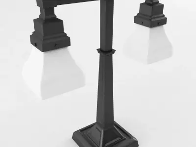 Traditional Lamp 3D model