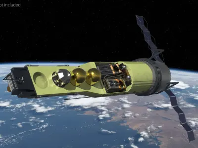  KH-9 Hexagon Cold War Spy Satellite 