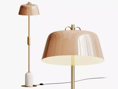 Bonton Floor Lamp 3D model