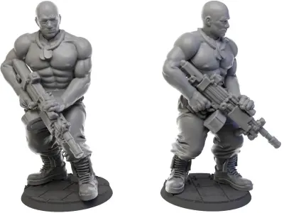 LMG Squad 3D print model