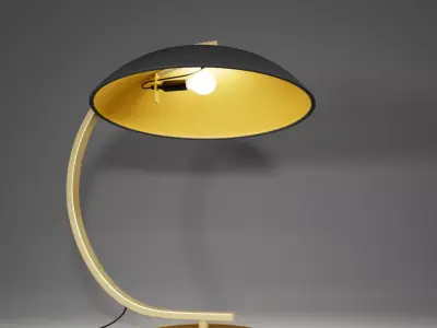 Adriana Bedside Lamp-lampshade Low-poly 3D model