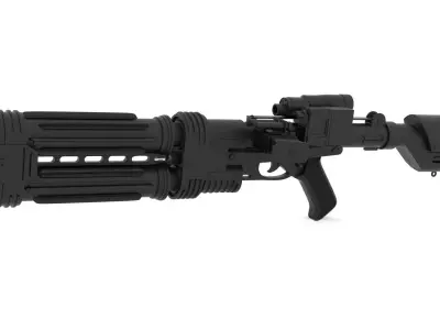 Shore trooper Gun  3D model