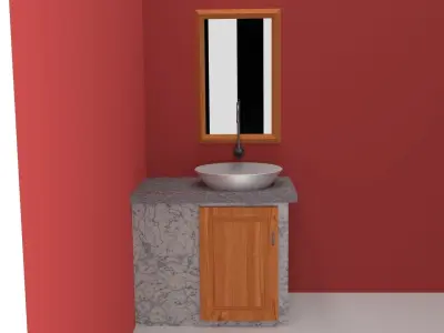 Wash Basin 3D model purchase