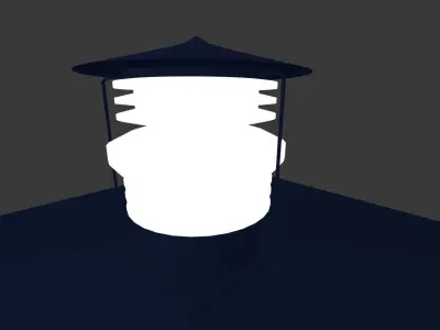 Tardis police box Free low-poly 3D model