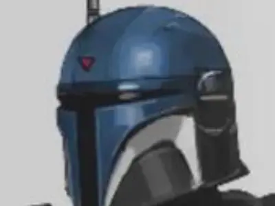 THE MANDALORIAN HELMET CUSTOM 3D print model