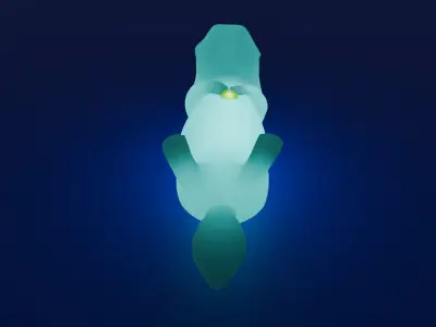 Sea Otter Indirect Lighting 3D model