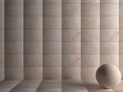 Stone Wall Tiles Mardin Cream 40x60 Set 2 Texture