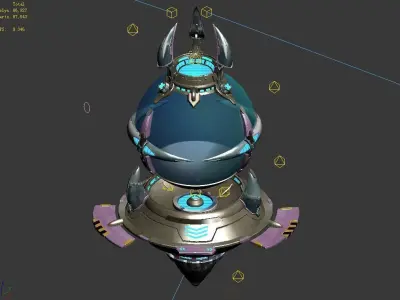 Cosmic Energy Generator 02 3D model