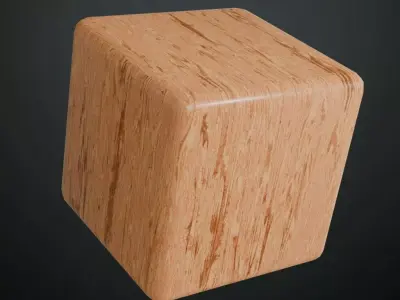 Imperial Green Lacquered Wood Inlay PBR Seamless Texture