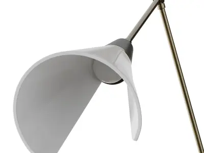 Style Circle Wall Lamp 3D model