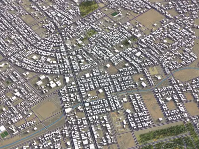 Ar Rass Low-poly 3D model