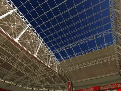 Football Stadium 3D model