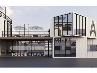 container building 3D model