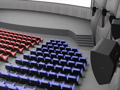 cinema 5 3D model