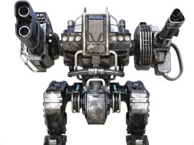 Heavy Robot 3D model