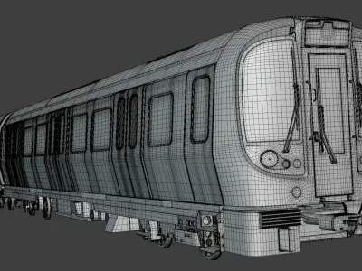 London underground exterior 3D model