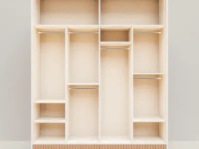 Modern Closet 3D model
