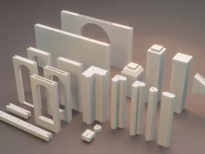 Modular Church 3D print model