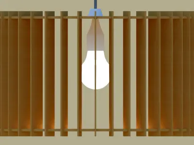 Lamp shade 3D print model 3D 3D model