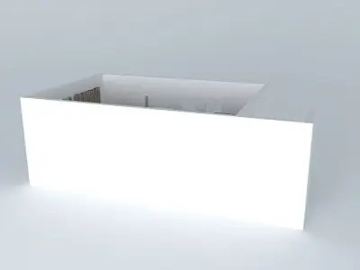 Living room interior Free 3D model