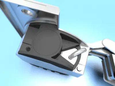 Door Hinge 3D model