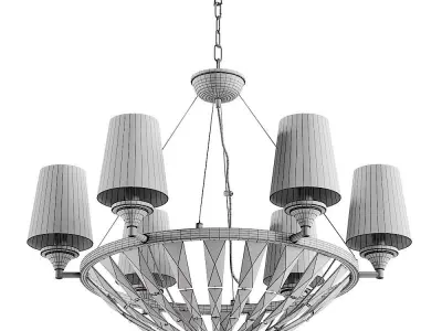 Maytoni Pantheon H021PL-06CH chandelier 3D model