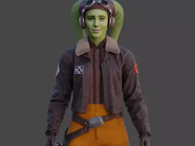 Hera Syndulla from Ahsoka Serie 3D model