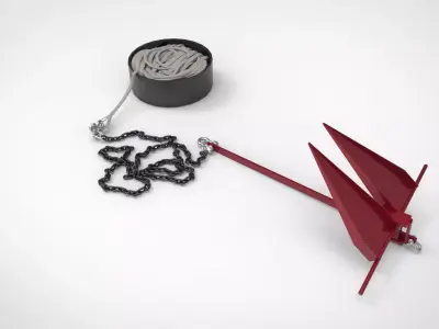 Anchor ship tools 3D model