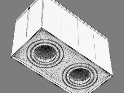 05208x Rettango Lightstar Spotlight 3D model