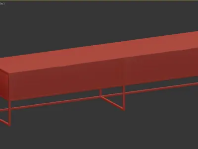 cabinet Kobe 3D model