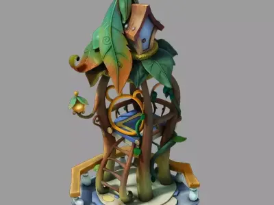 Object Design - Gang Construction Tower - Chang 3D model
