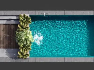 SWIMMING POOL NO99 A 3D model