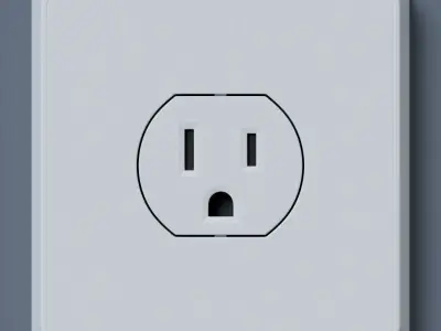 Contact Socket Package Standard Type A-E  3D model