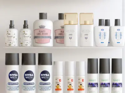 Pharmacy Showcase 3D model