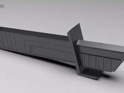 Darksaber sword for 1 12 scale Black series 6 inch 3D print model