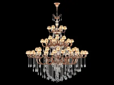 MD 6806-60 Osgona Chandelier 3D model