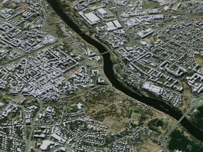 Hrodna - Belarus 3D model