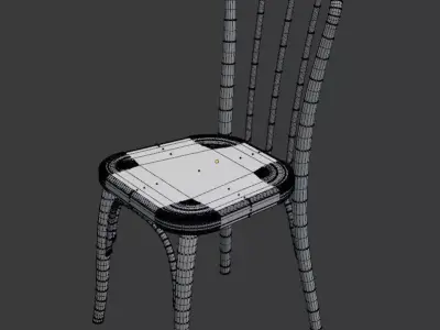 Wooden Chair 3D model order